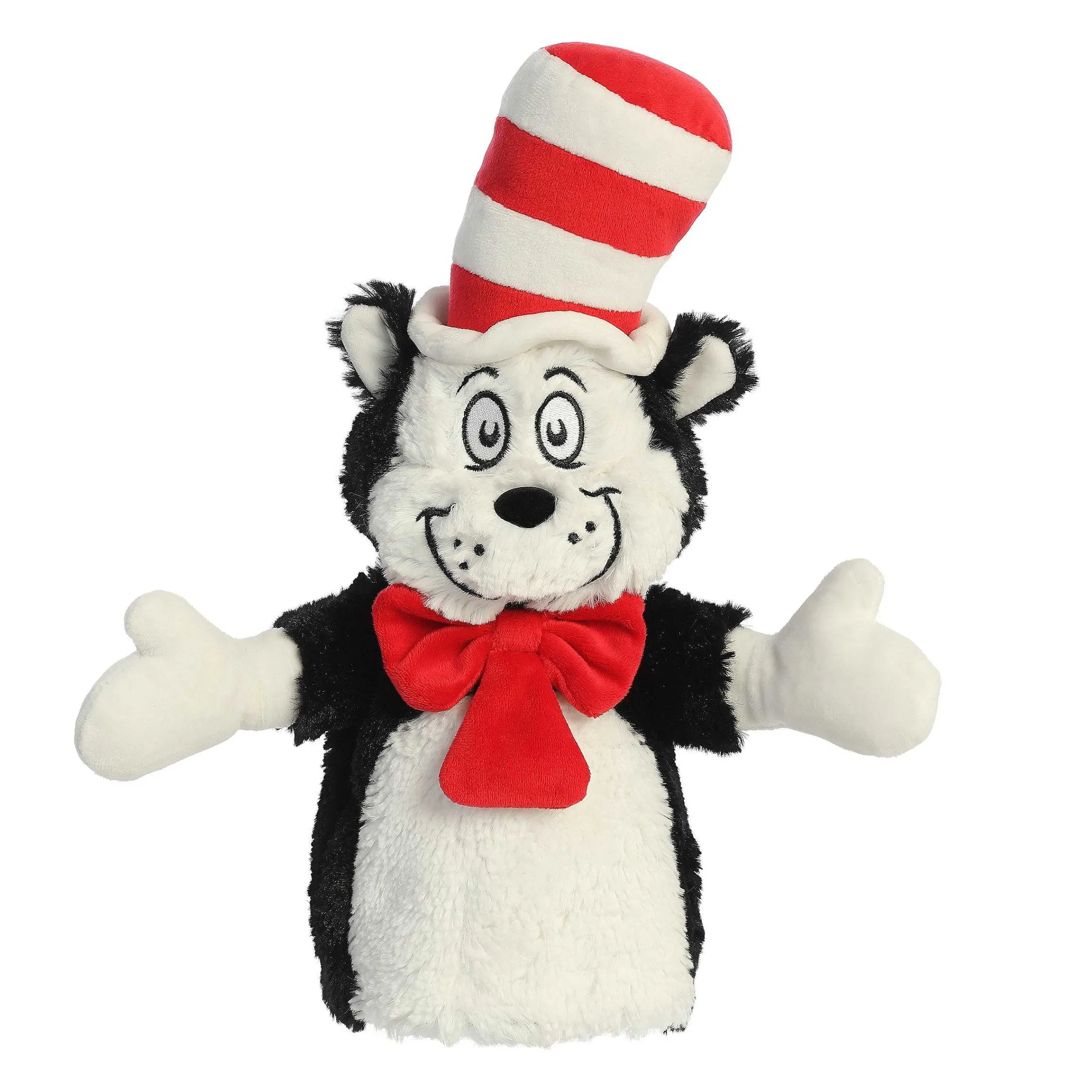 Dr. Seuss | Licensed Aurora® - Dr. Seuss - 14" Cat In The Hat Hand Puppet