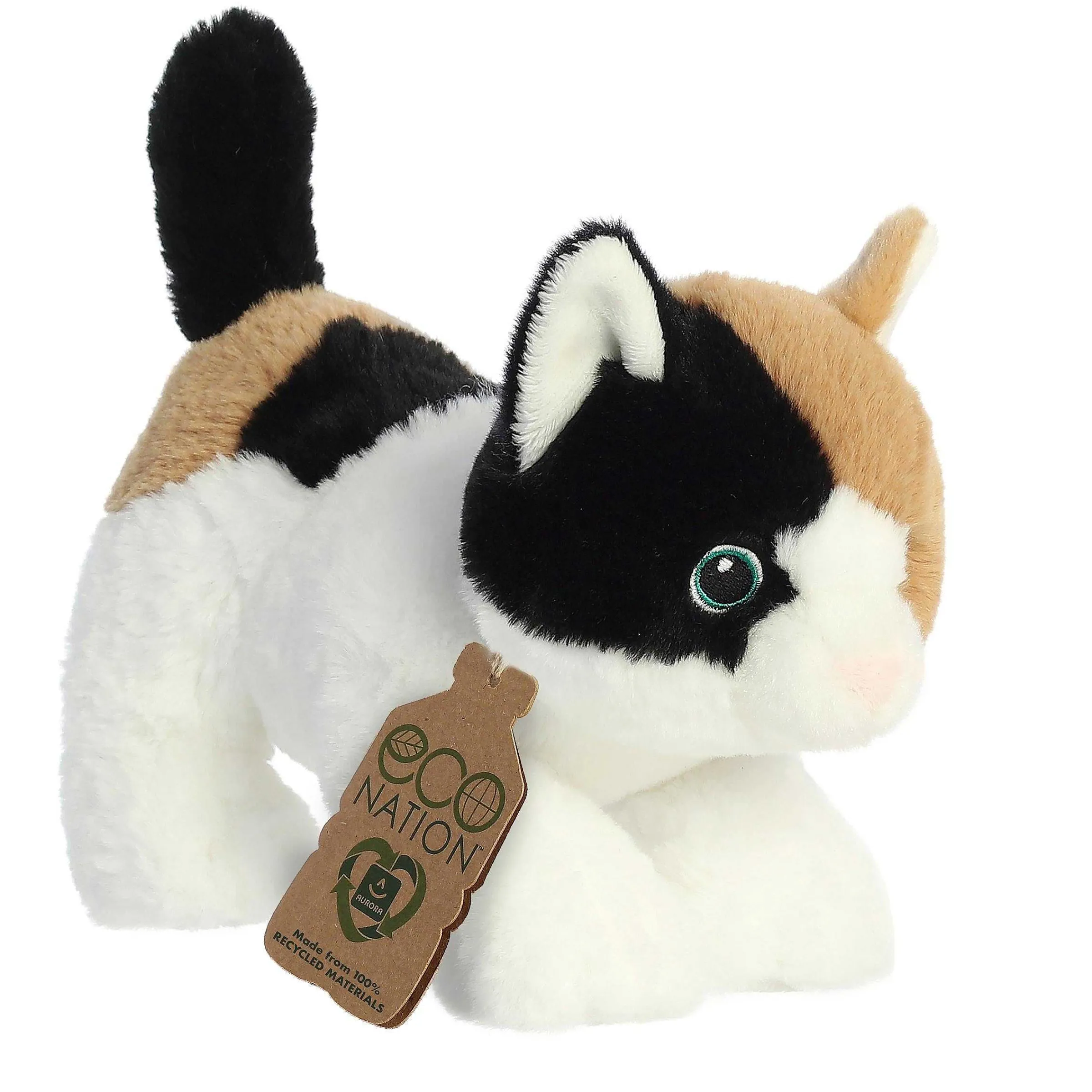 Eco Nation | Aurora® - Eco Nation - 8.5" Calico Cat