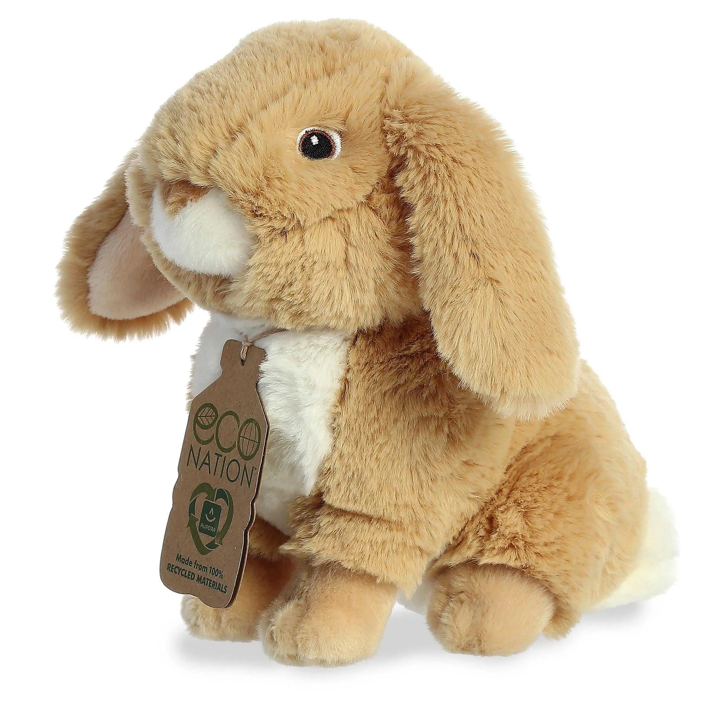 Eco Nation | Aurora® - Eco Nation - 9" Lop-Eared Rabbit Tan