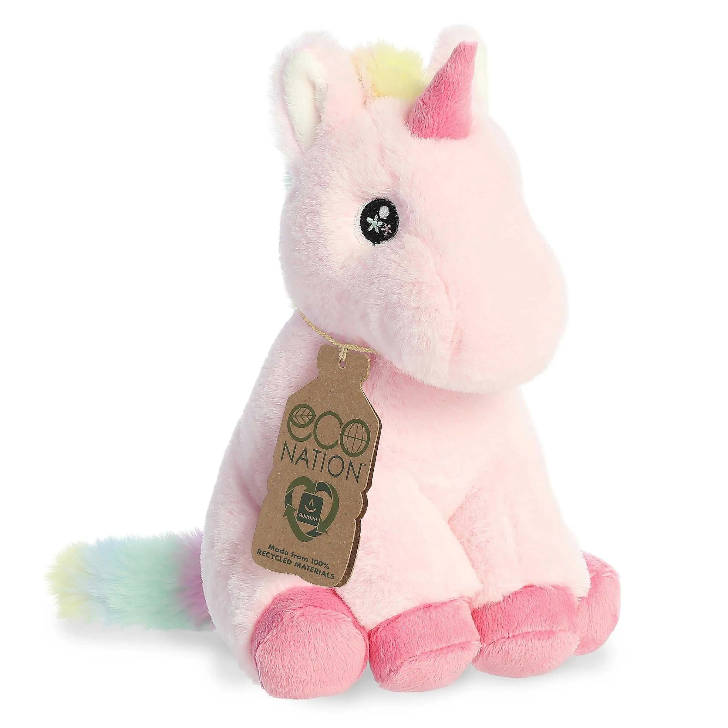 Eco Nation | Aurora® - Eco Nation - 9" Pearl Unicorn