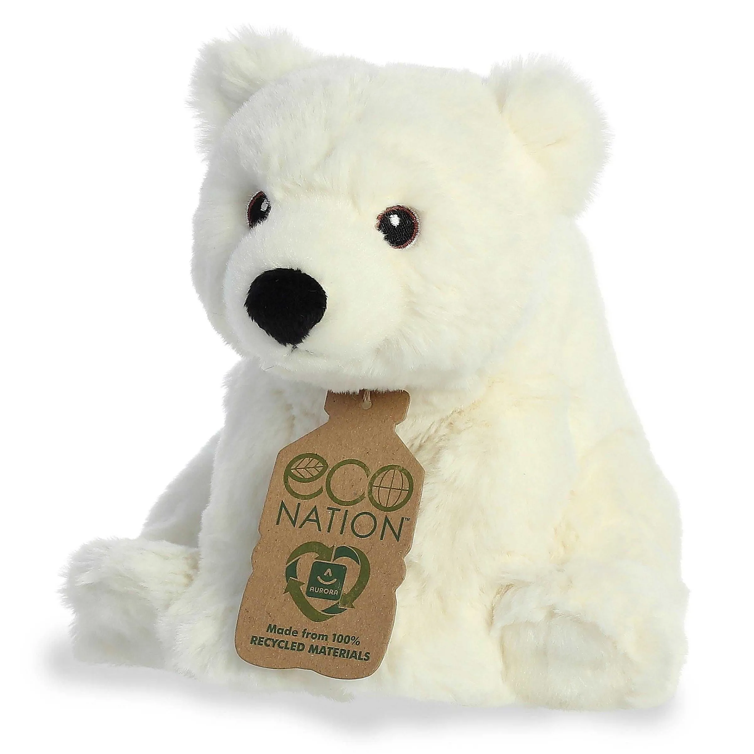 Eco Nation | Aurora® - Eco Nation - 9.5" Polar Bear