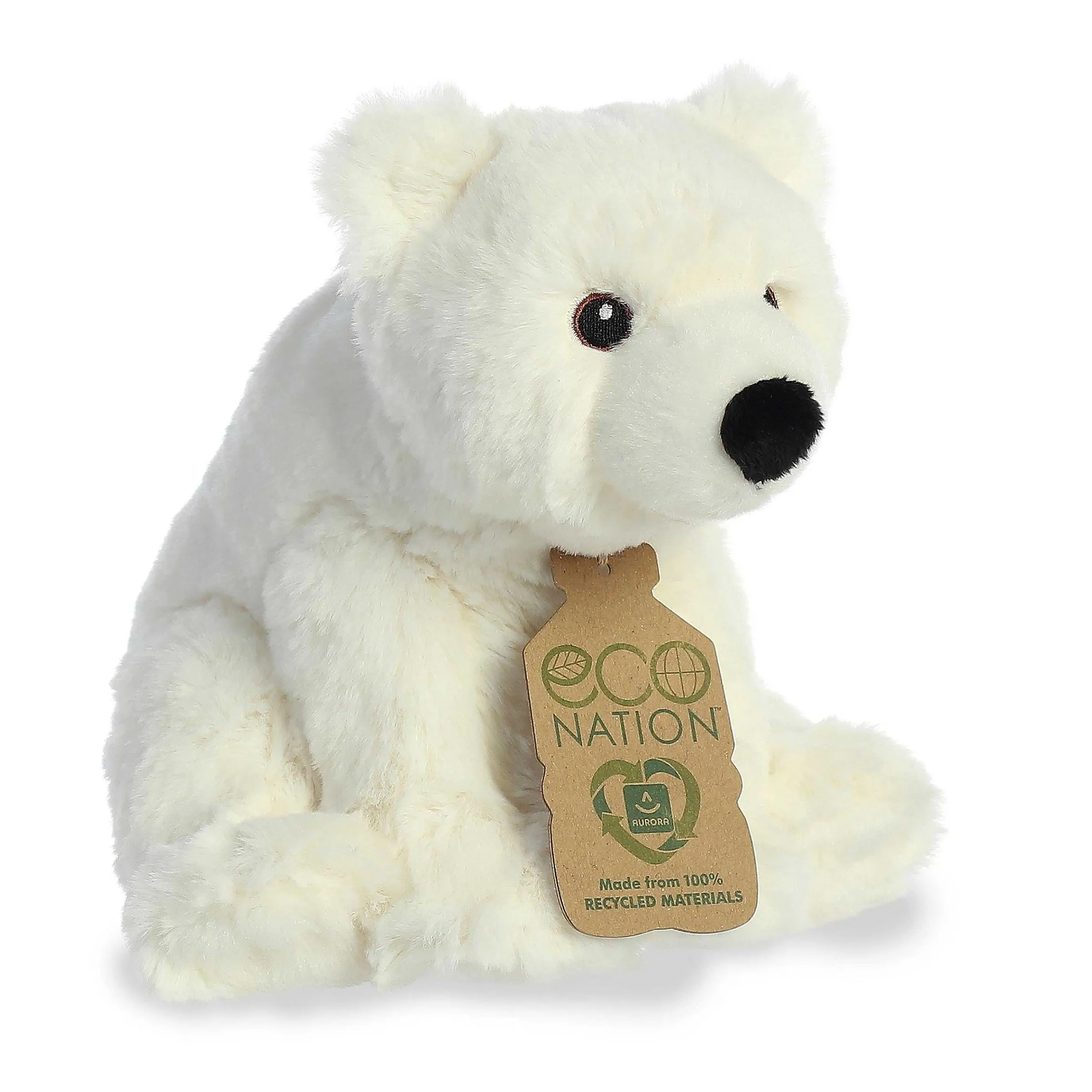 Eco Nation | Aurora® - Eco Nation - 9.5" Polar Bear