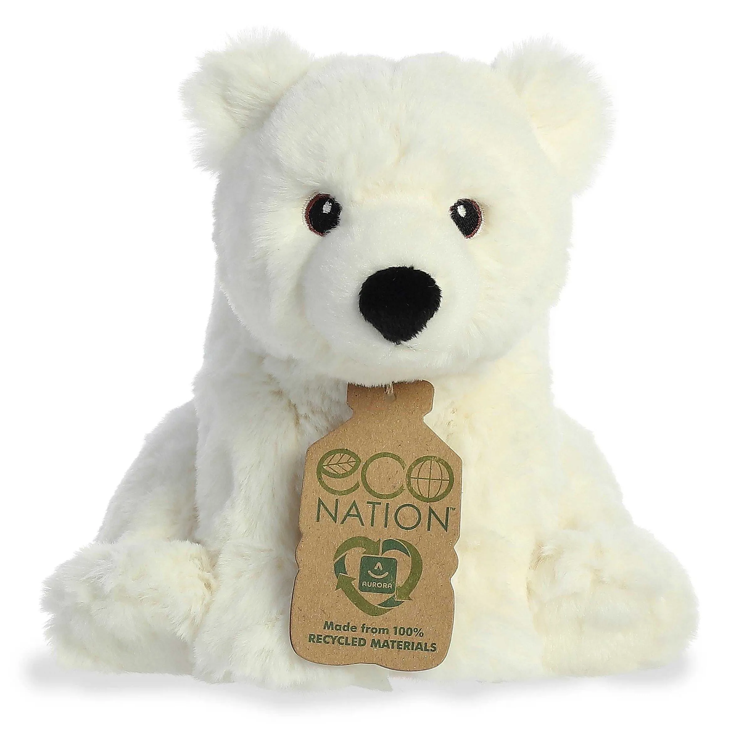 Eco Nation | Aurora® - Eco Nation - 9.5" Polar Bear