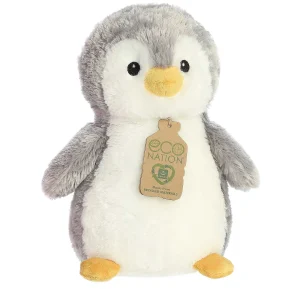 New | Aurora® - Eco Nation - Eco Hugs - 12" Penguin - Gray