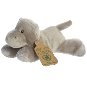 New | Aurora® - Eco Nation - Eco Softies - 8" Hippo