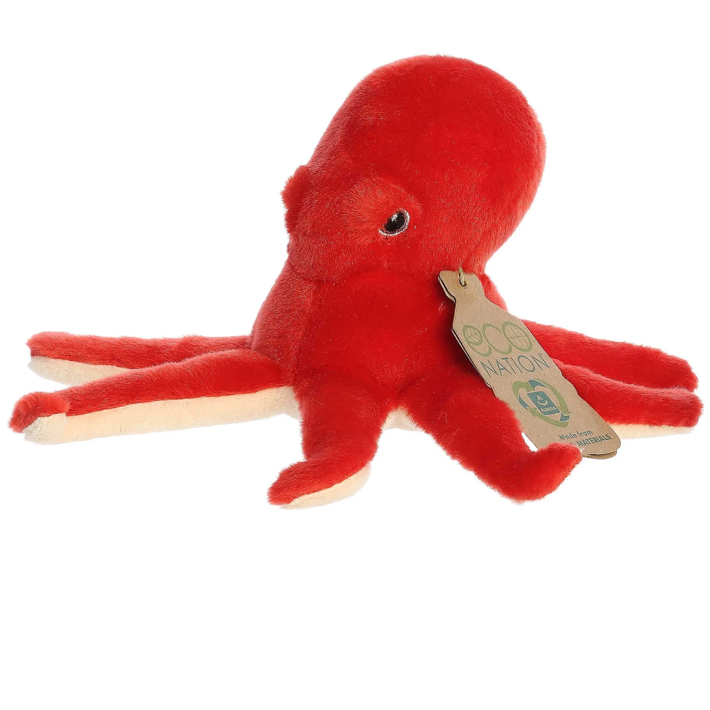 New | Aurora® - Eco Nation - Eco Softies - 8" Octopus