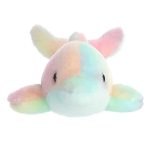 Aquatic | Aurora® - Mini Flopsie - 8" Rainbow Dolphin