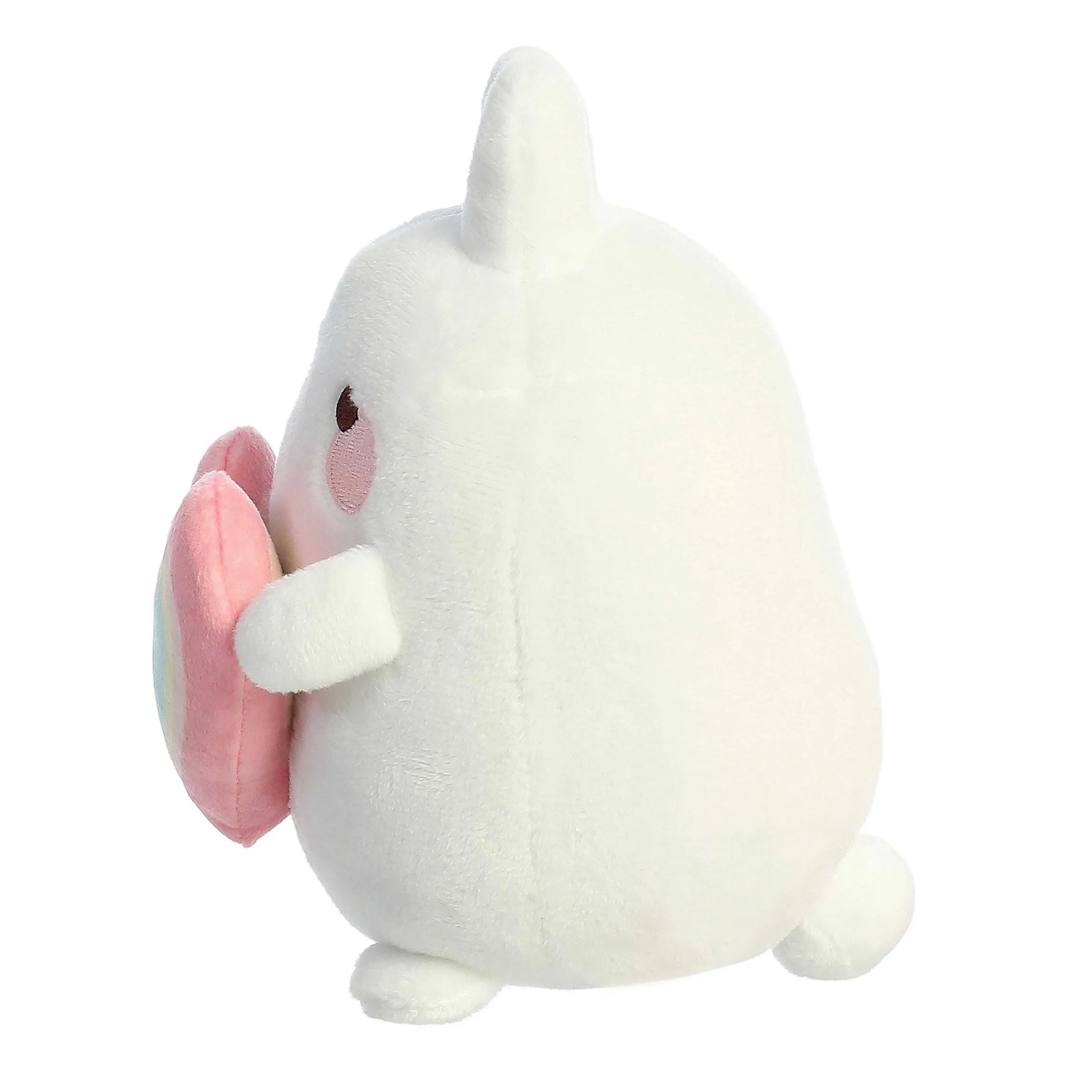 Molang | Licensed Aurora® - Molang - 6" Rainbow Heart Molang