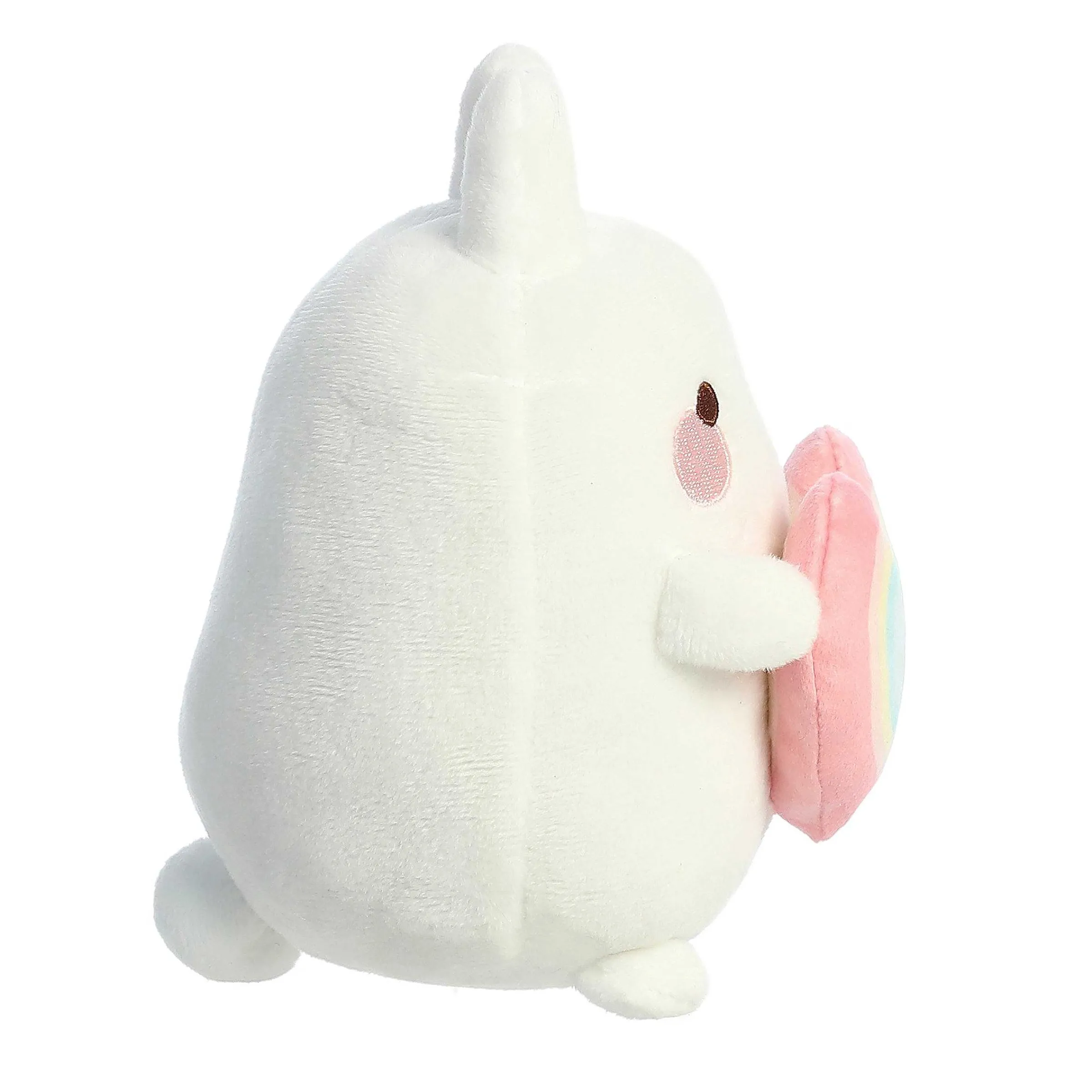 Molang | Licensed Aurora® - Molang - 6" Rainbow Heart Molang