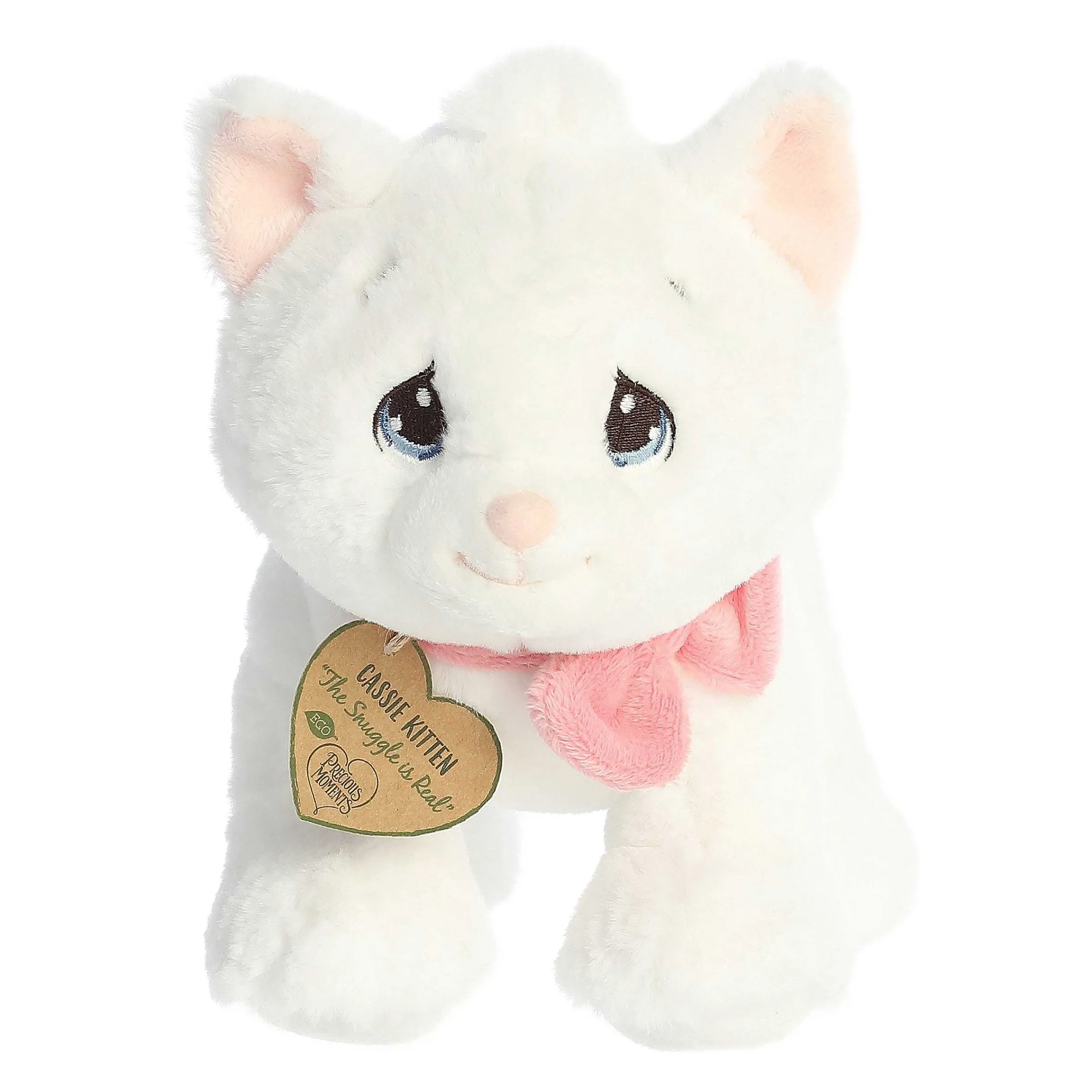Precious Moments | Licensed Aurora® - Precious Moments - 9" Cassie Kitten