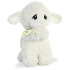 Precious Moments | Licensed Aurora® - Precious Moments - 10" Luffie Praying Lamb - English