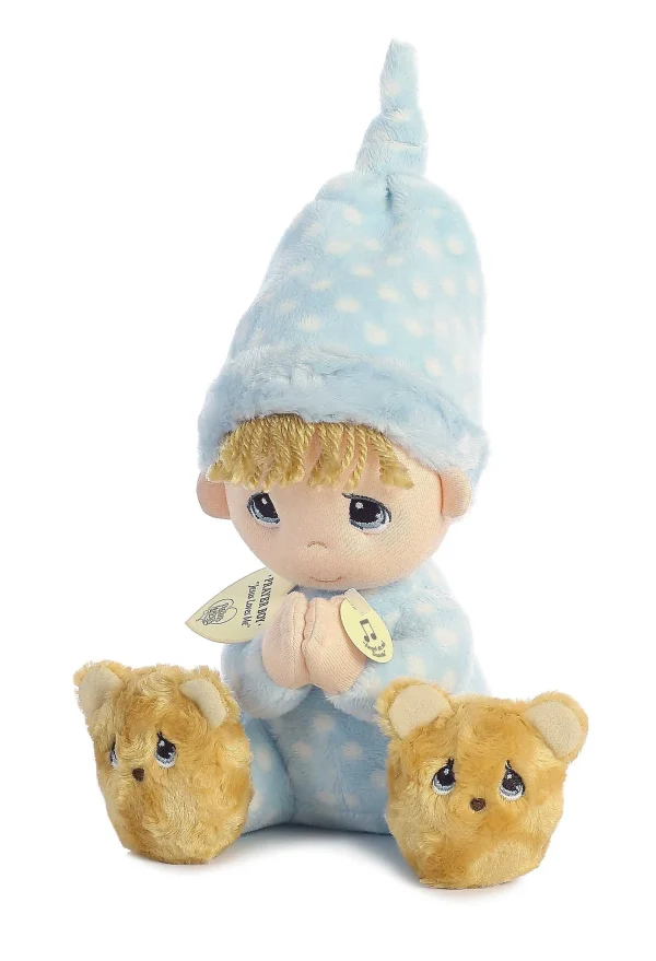 Precious Moments | Licensed Aurora® - Precious Moments - 9.5" Prayer Boy - Spanish