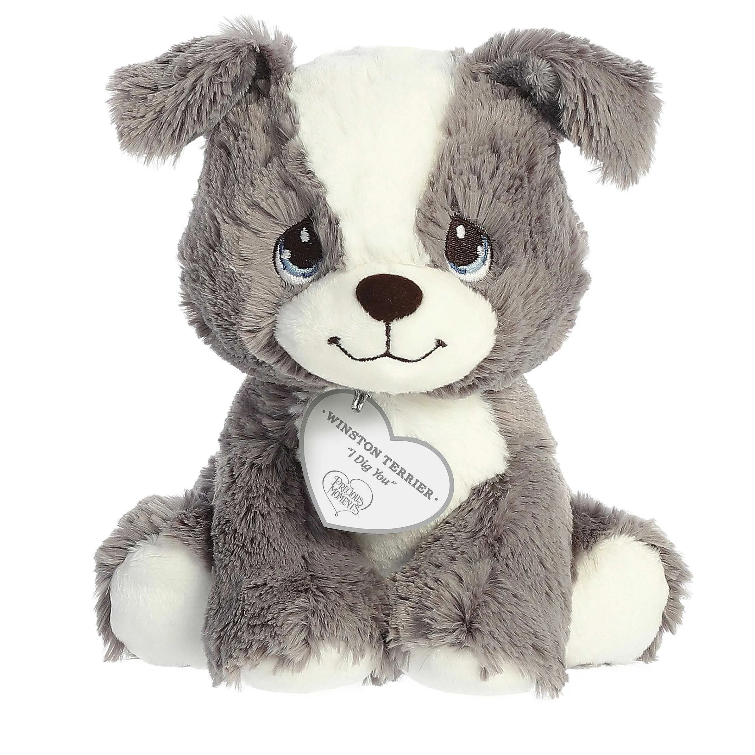 Precious Moments | Licensed Aurora® - Precious Moments - 8.5" Winston Terrier