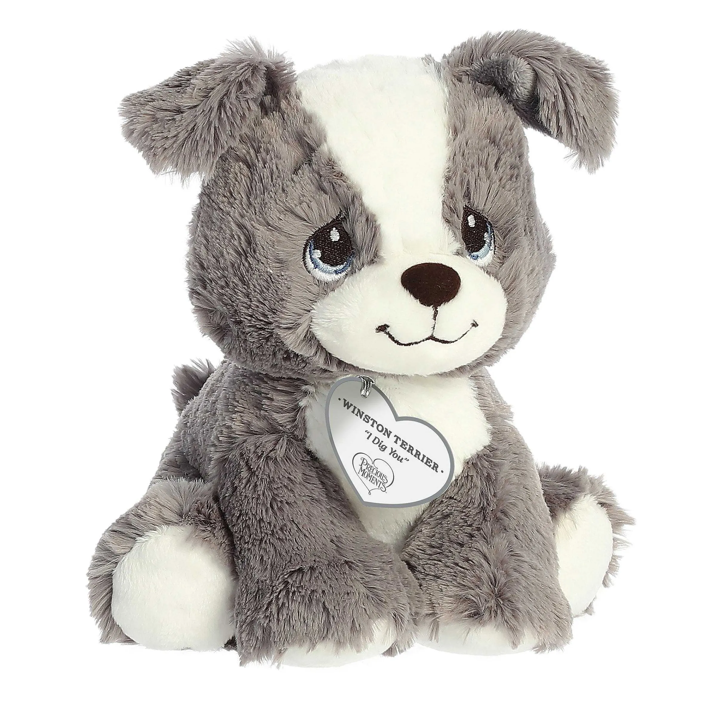 Precious Moments | Licensed Aurora® - Precious Moments - 8.5" Winston Terrier