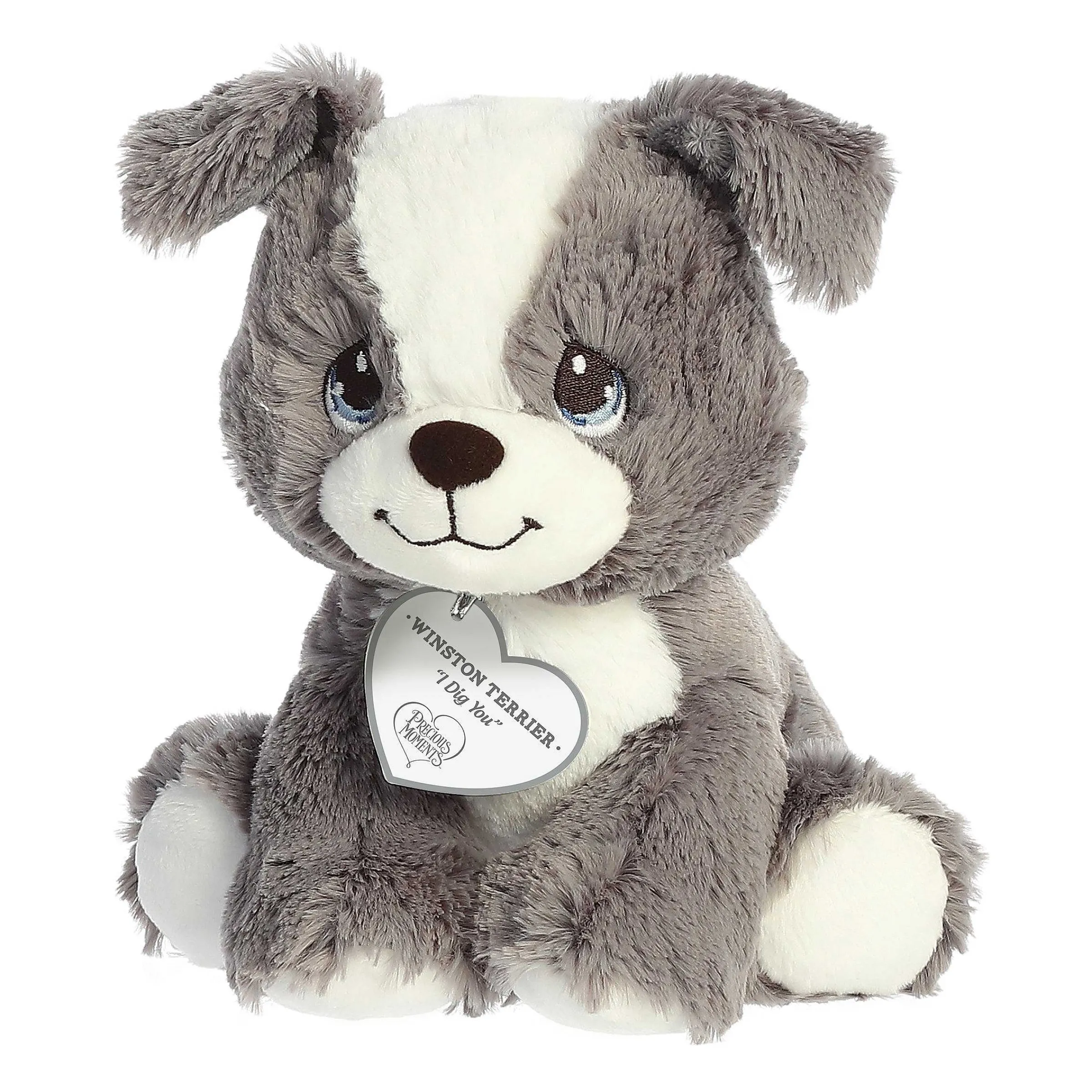 Precious Moments | Licensed Aurora® - Precious Moments - 8.5" Winston Terrier