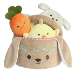 Rattles | Aurora® - Spring - 6" My 1St Easter Basket