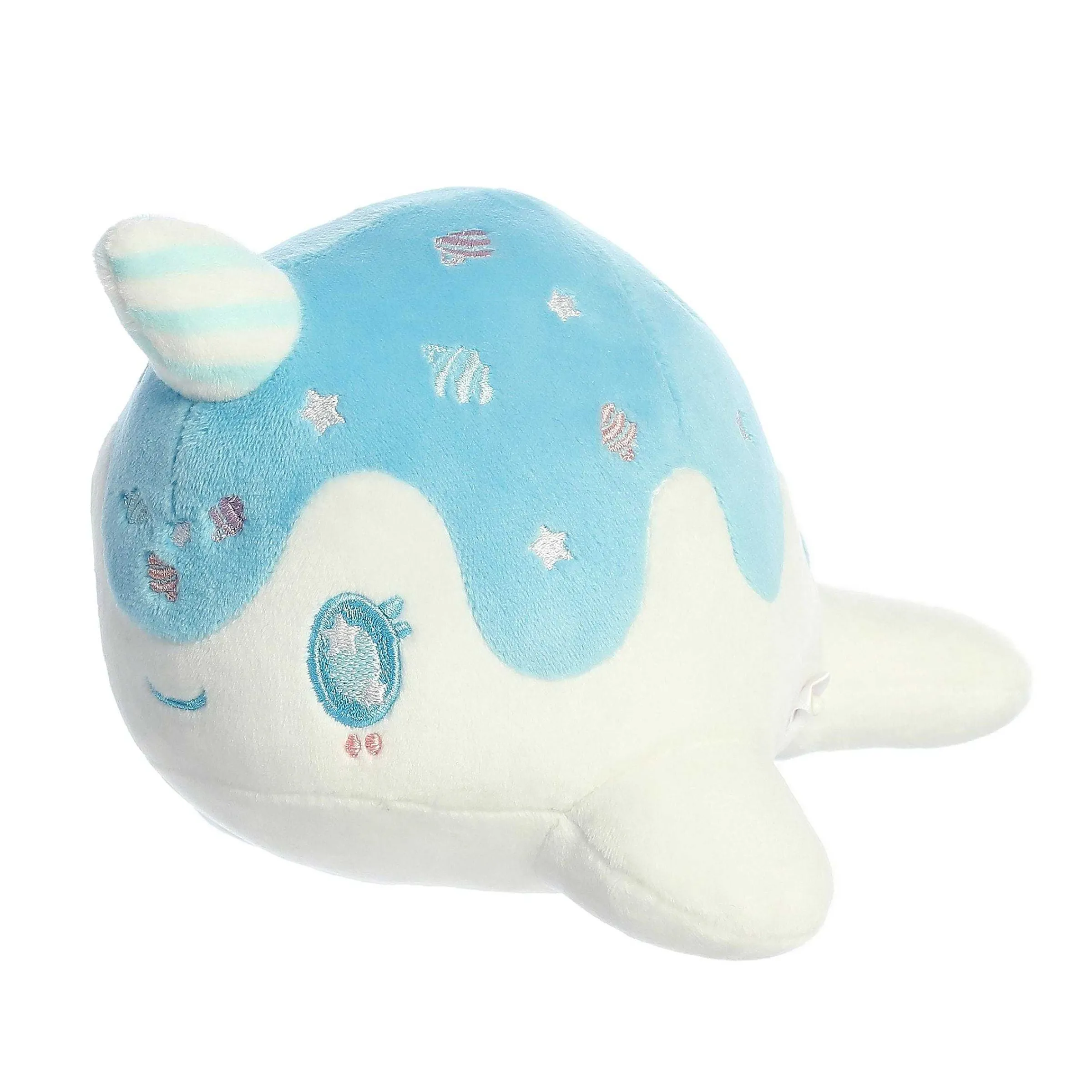 Tasty Peach® | Licensed Aurora® - Tasty Peach® - 7" Blue Raspberry Nomwhal