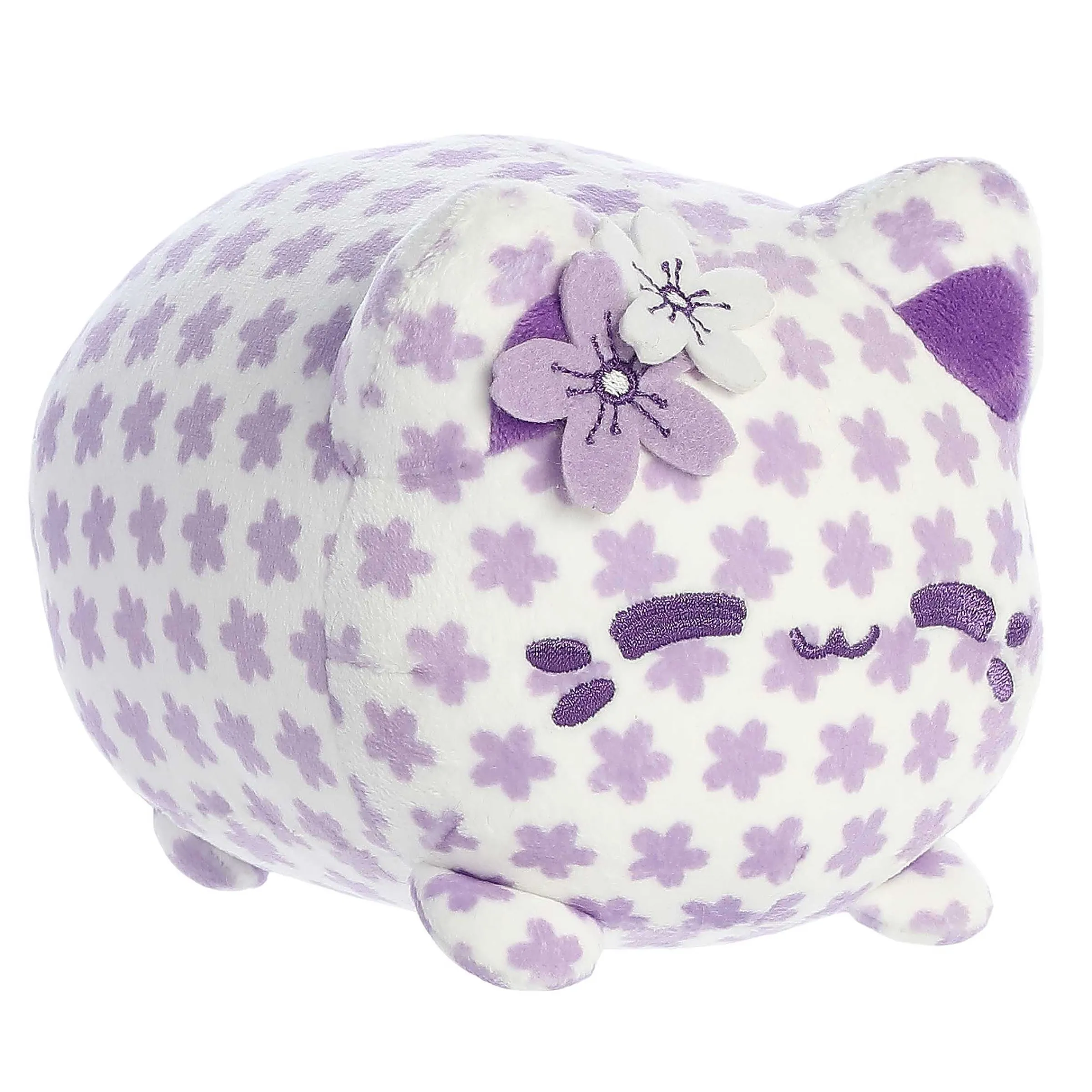 New | Licensed Aurora® - Tasty Peach® - 7" Plum Blossom Meowchi