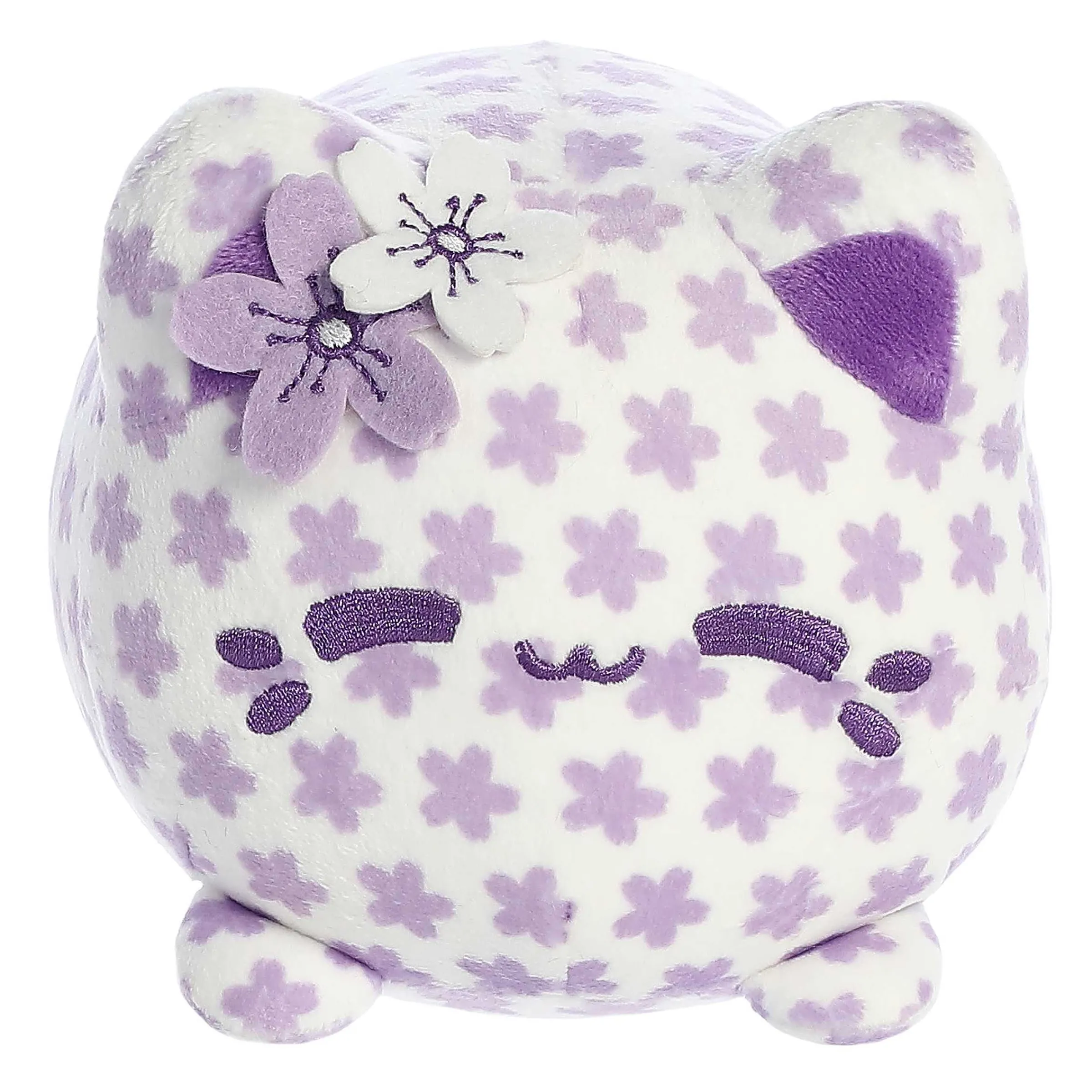 New | Licensed Aurora® - Tasty Peach® - 7" Plum Blossom Meowchi