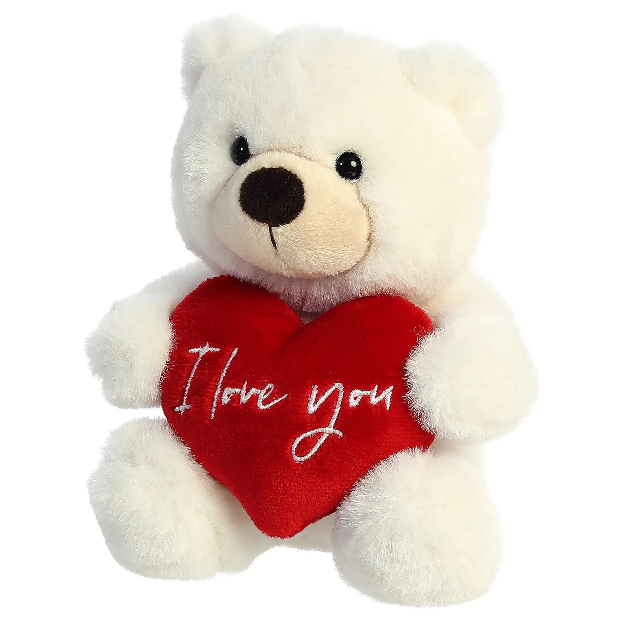 Valentine'S Day/St. Patrick'S Day | Aurora® - Valentine - 6.5" Jolie Bear - Cream