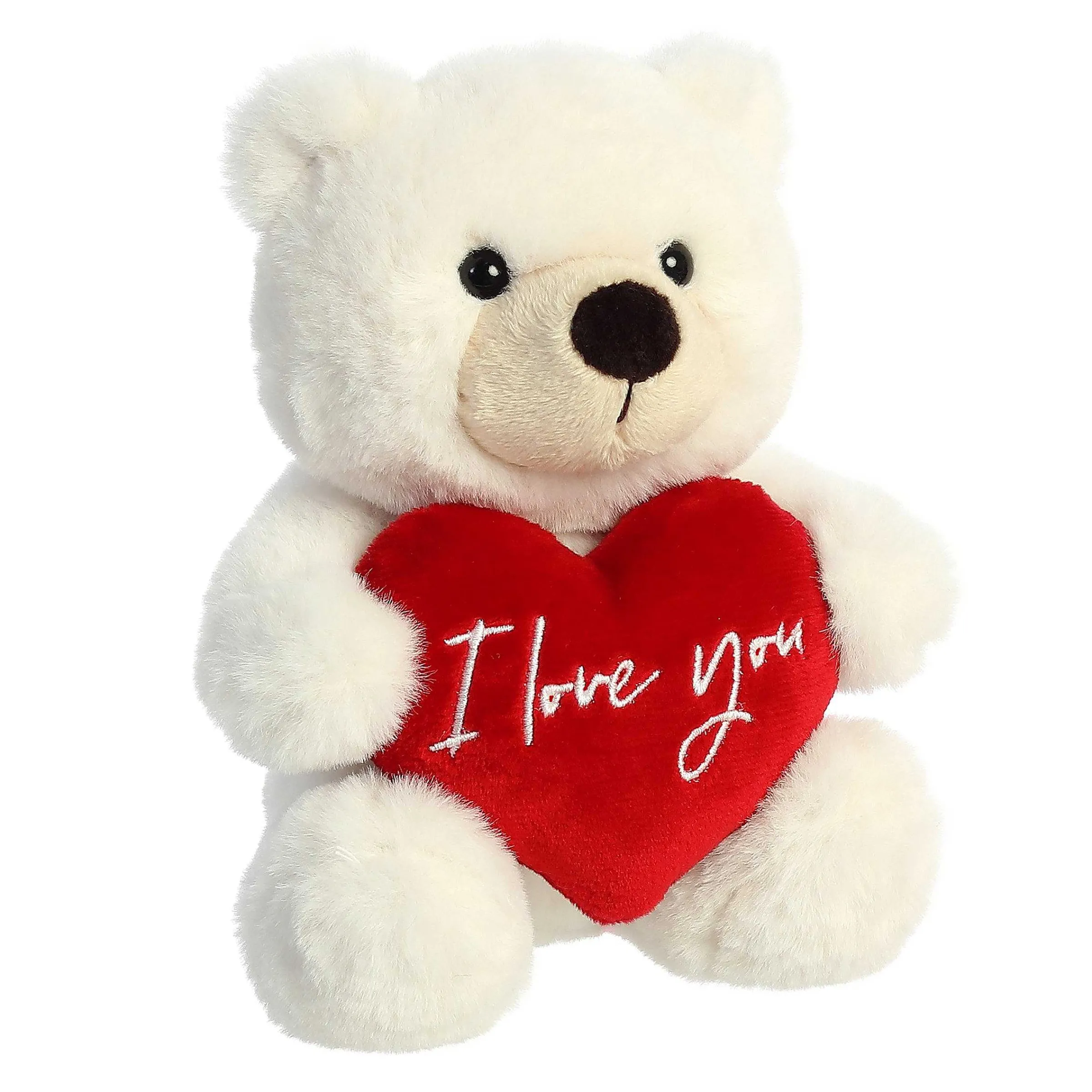 Valentine'S Day/St. Patrick'S Day | Aurora® - Valentine - 6.5" Jolie Bear - Cream