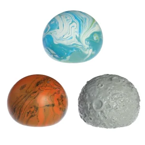 New | Aurora® Toys - Earth, Moon, And Mars Balls