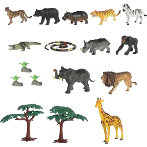 New | Aurora® Toys - Habitat - Animals Of The Wild Play Set