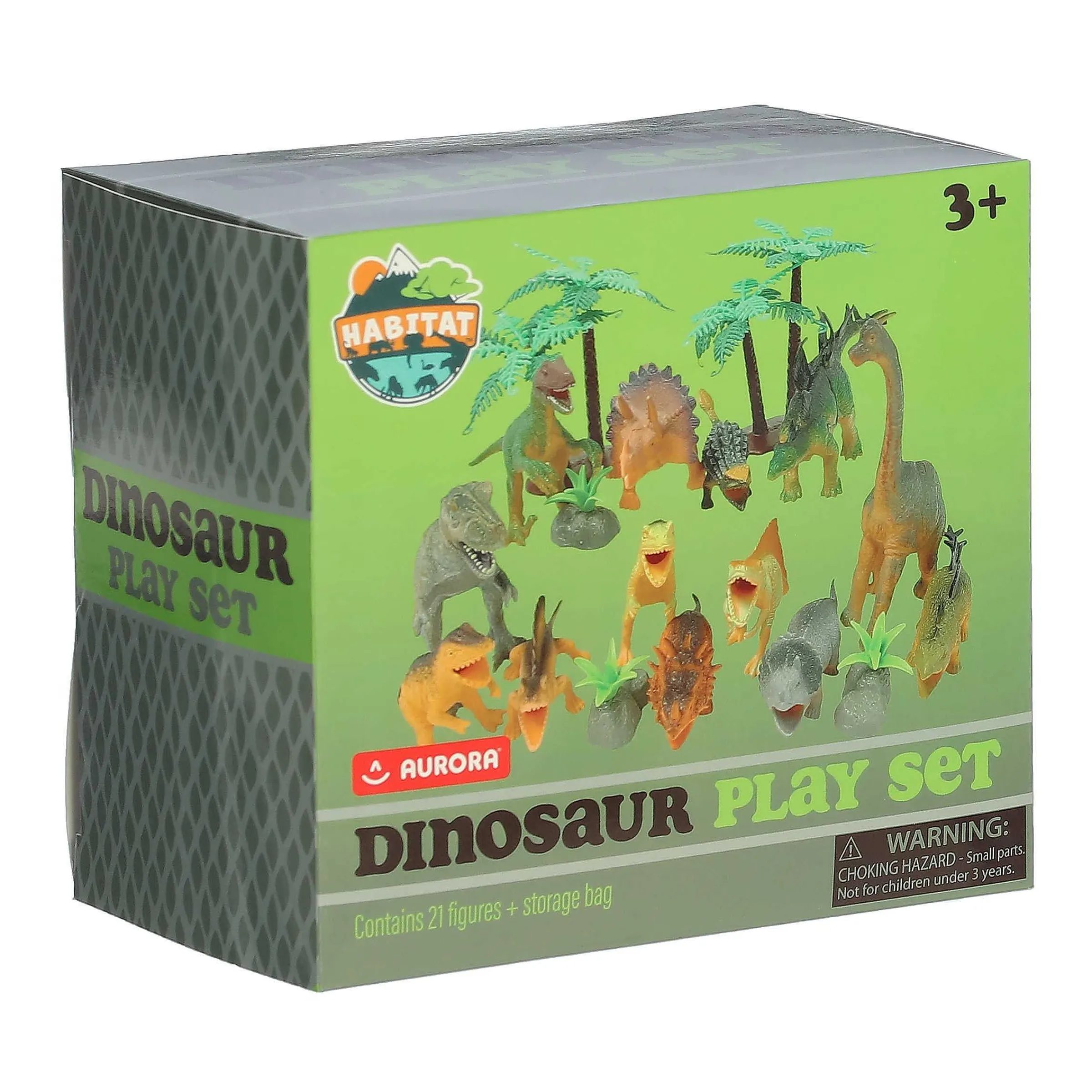 New | Aurora® Toys - Habitat - Dinosaur Play Set