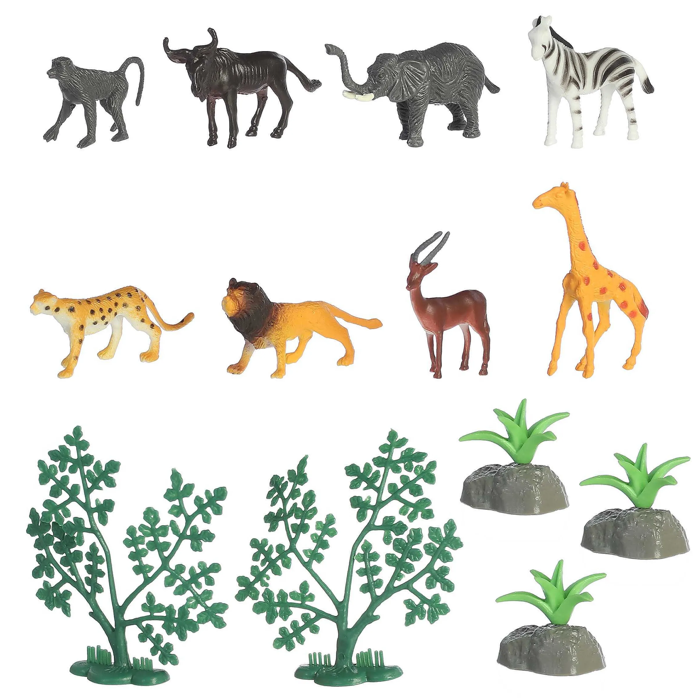 Prehistoric | Aurora® Toys - Habitat - Mini Safari Play Figures