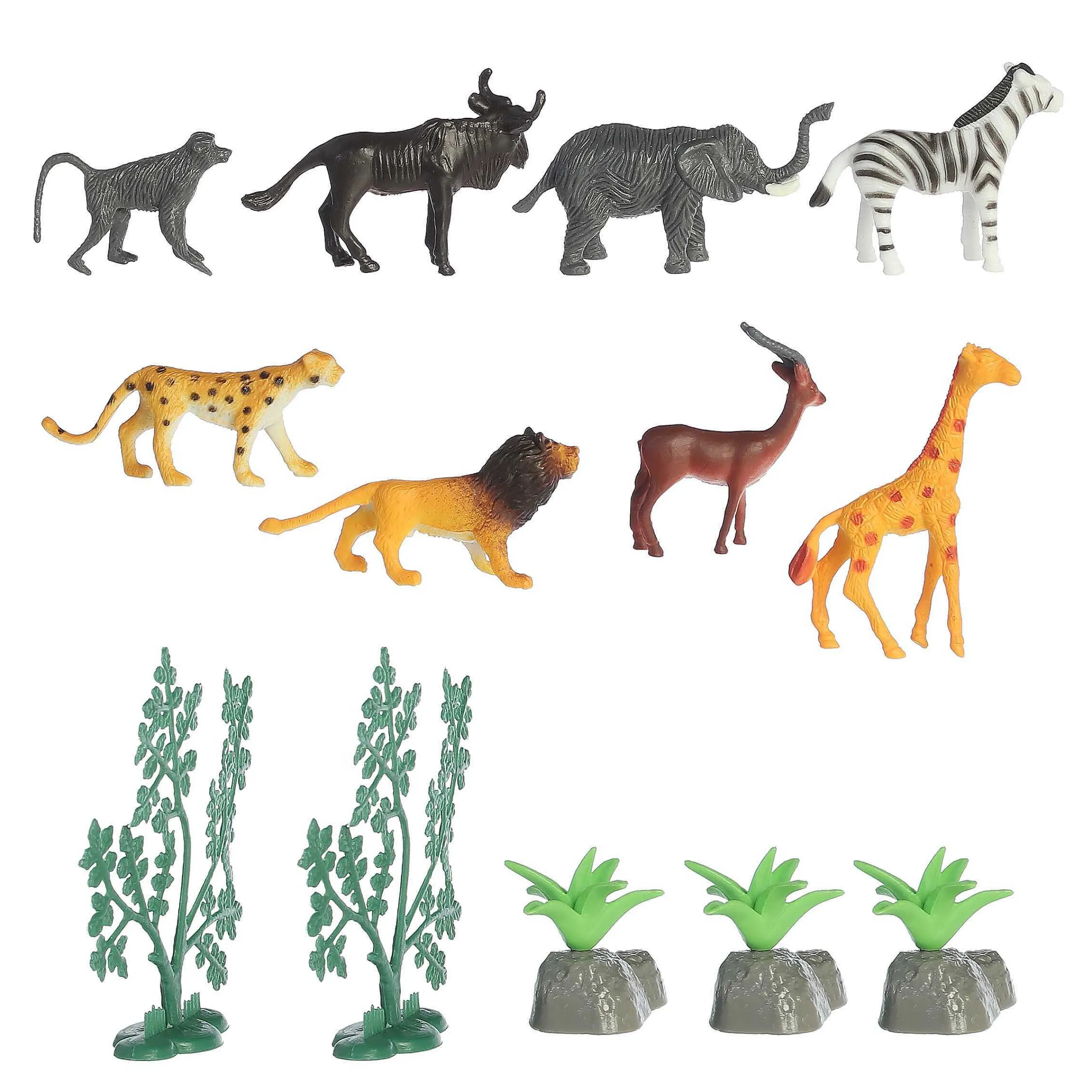 Prehistoric | Aurora® Toys - Habitat - Mini Safari Play Figures