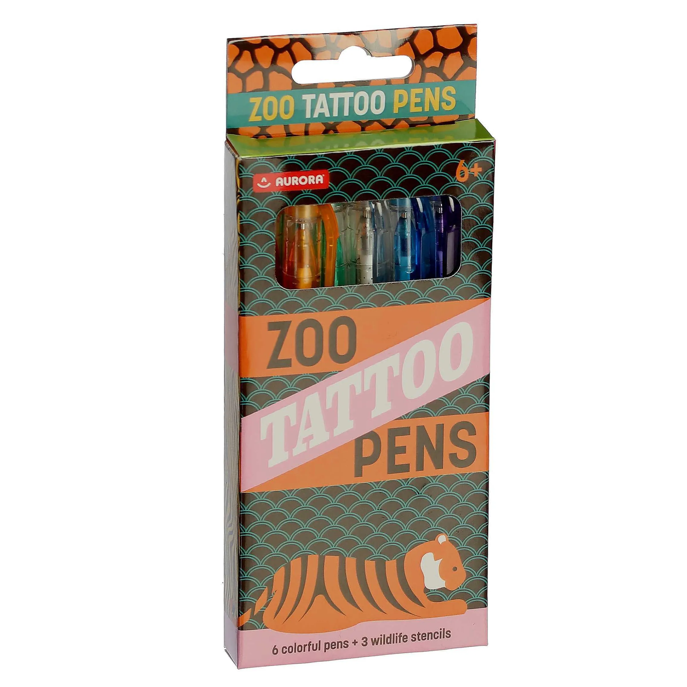 New | Aurora® Toys - Zoo Tattoo Pens