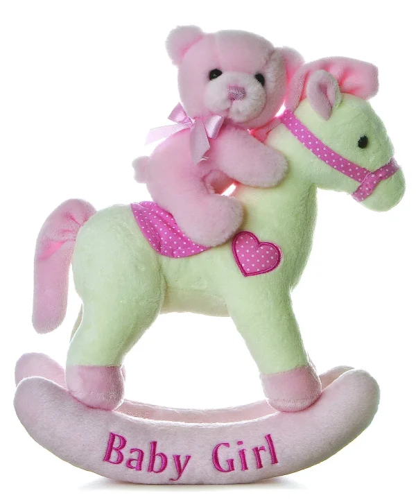 Interactive | ebba™ Ebba - Musicals! - 12" Baby Girl Rocking Horse