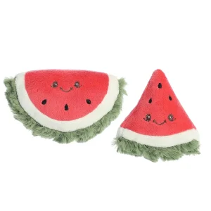 Rattles | ebba™ Ebba - Precious Produce - Watermelon Rattle & Crinkle Set